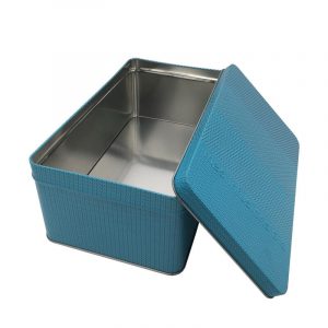 Customized Printing Rectangular Tin box Metal Packaging Box for Supplements Product