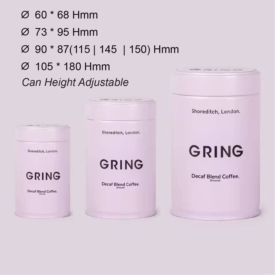 Metal Packaging Tin Can for Coffee Tea Powder 4 Metal Packaging Tin Can for Coffee Tea Powder 4