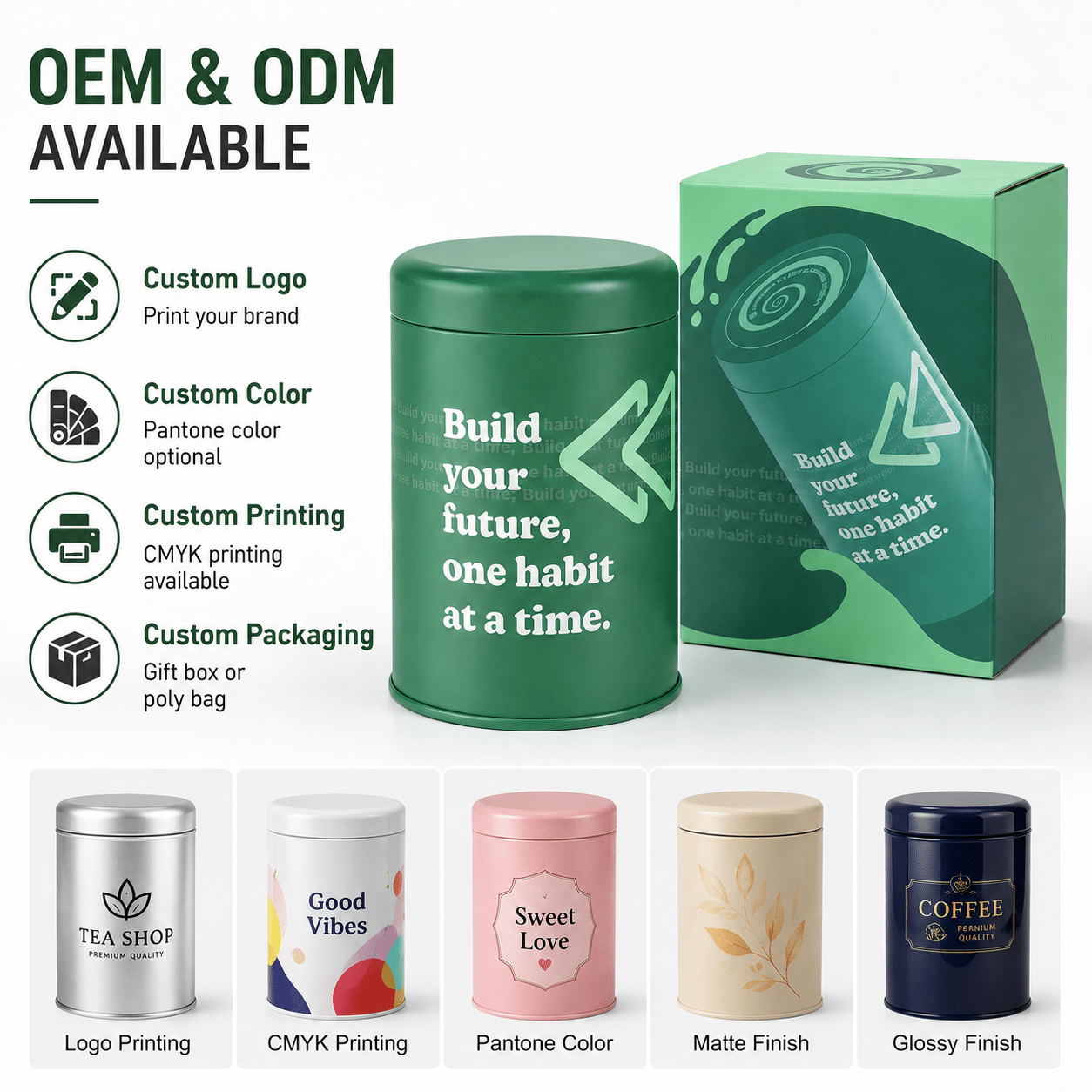 coffee tin can OEM ODM coffee tin can OEM ODM