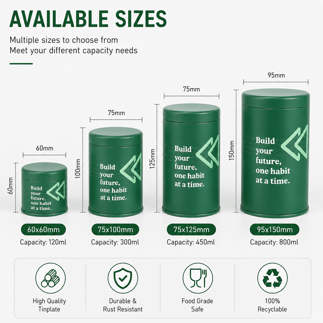coffee tin can different sizes coffee tin can different sizes