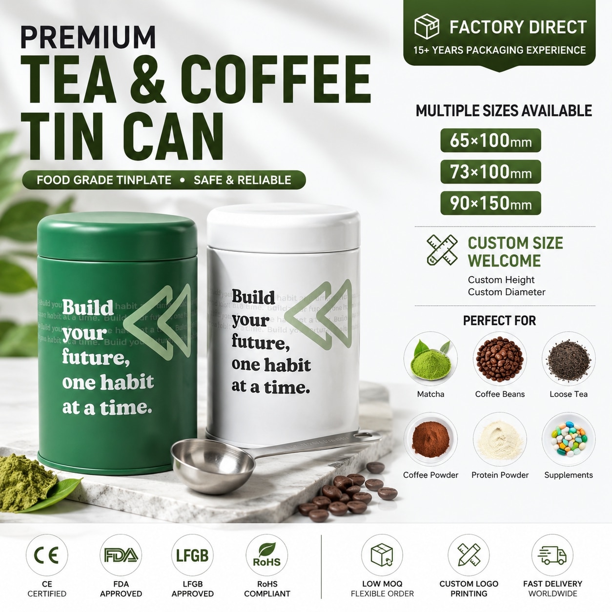 coffee tin can factory direct coffee tin can factory direct