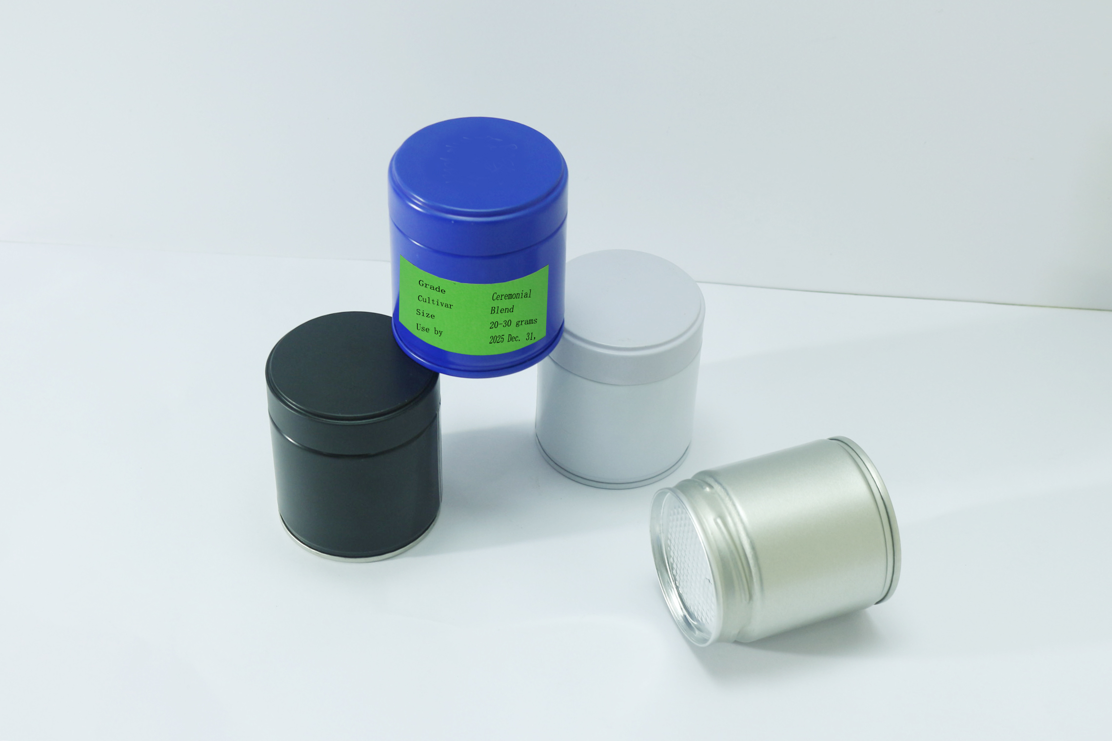 Custom Matcha Tins with Sticker Labels00001 Custom Matcha Tins with Sticker Labels00001