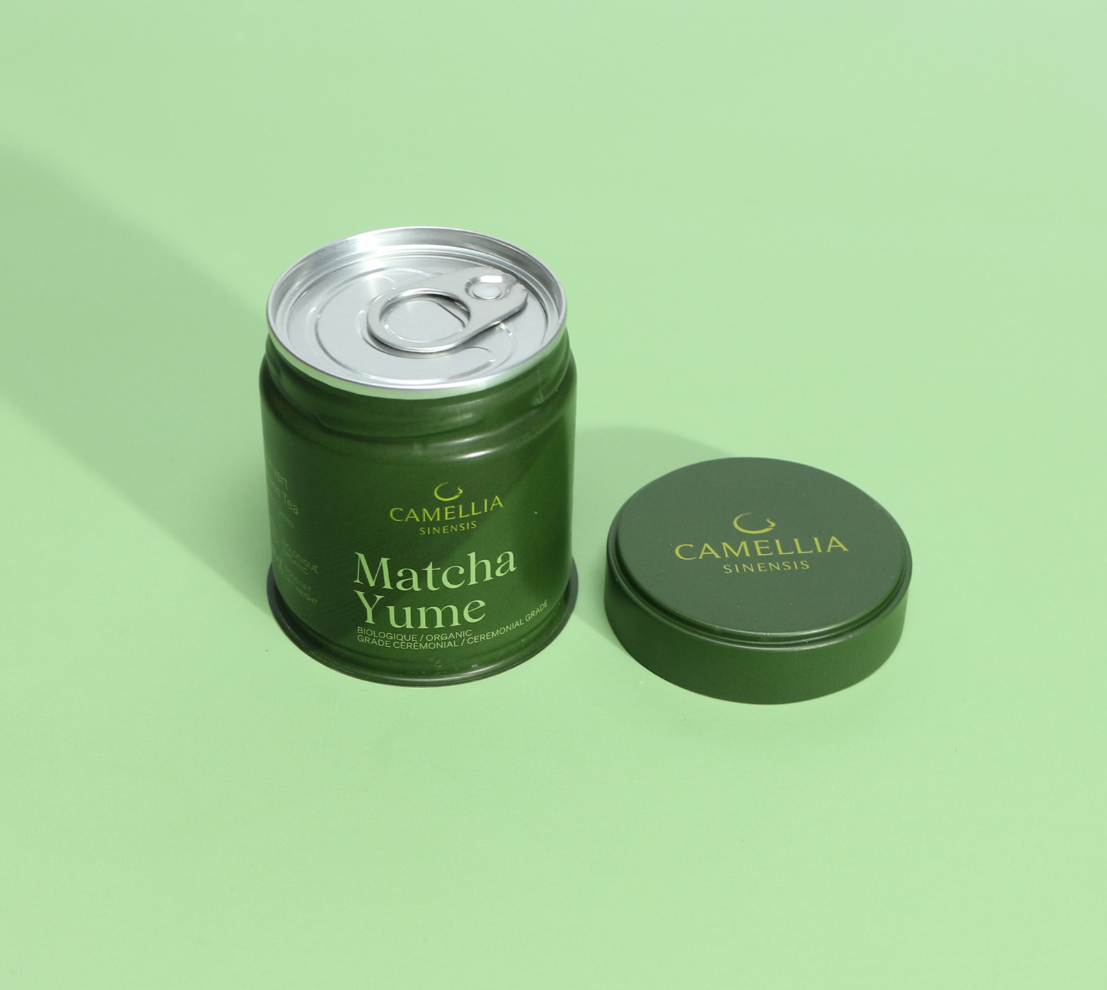 Empty Tinplate Metal Round Matcha Tin Cans (4) Empty Tinplate Metal Round Matcha Tin Cans (4)
