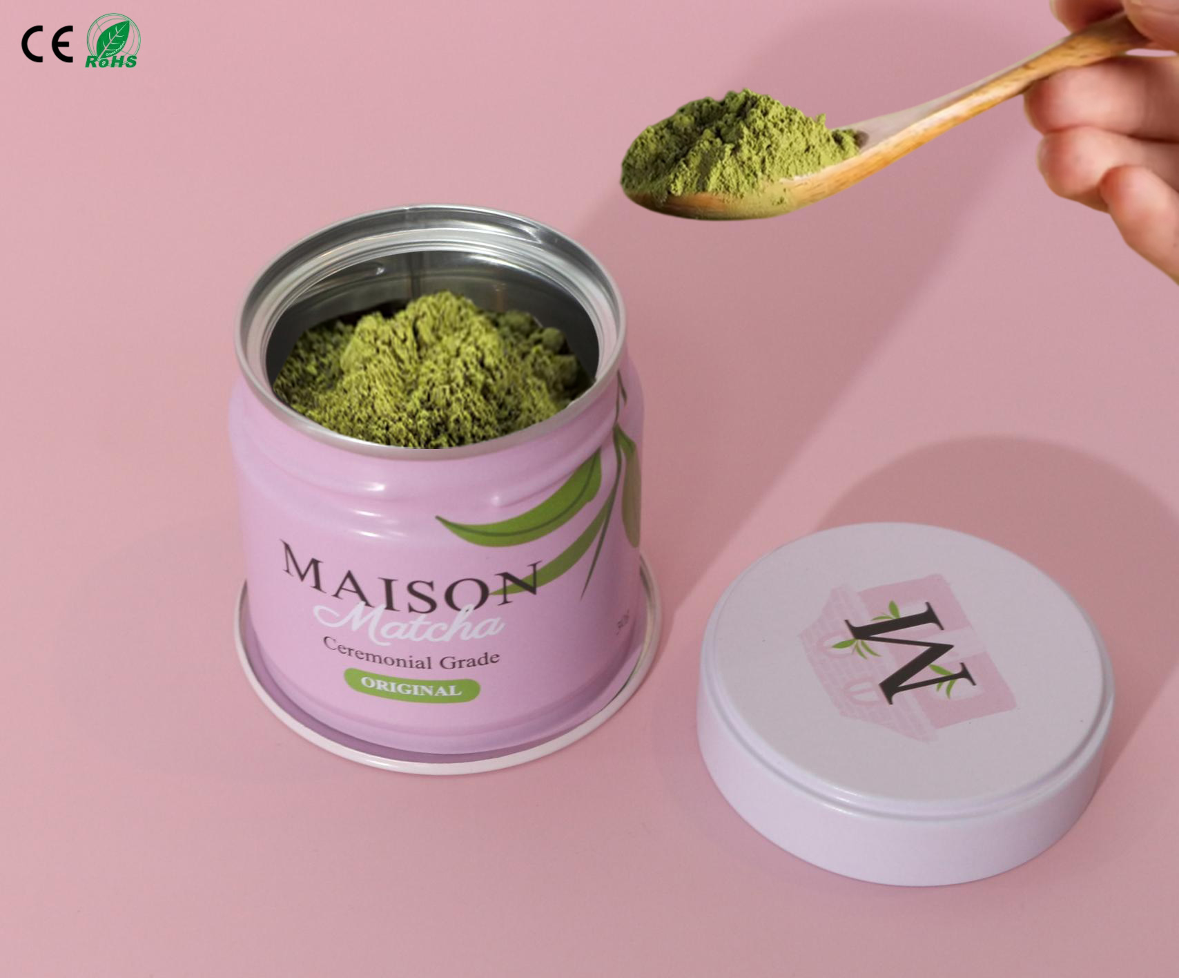 Metal Tin Can Matcha (1) Metal Tin Can Matcha (1)