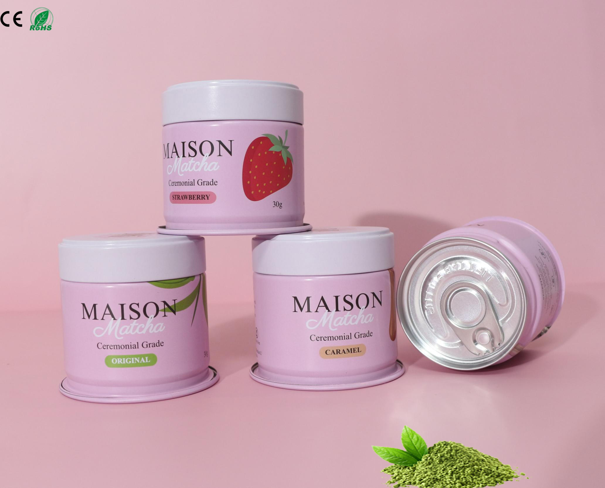 Metal Tin Can Matcha (2) Metal Tin Can Matcha (2)