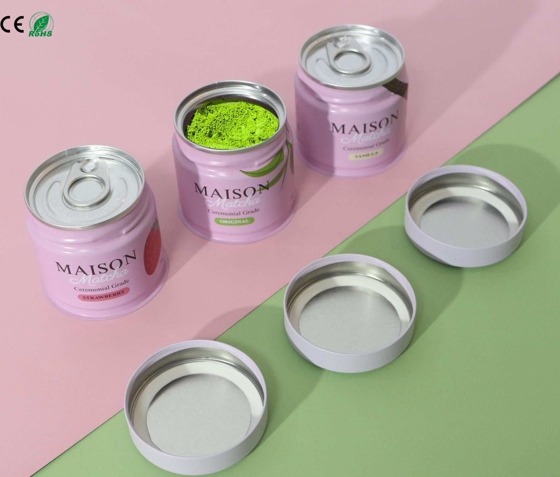 Metal Tin Can Matcha (4) Metal Tin Can Matcha (4)