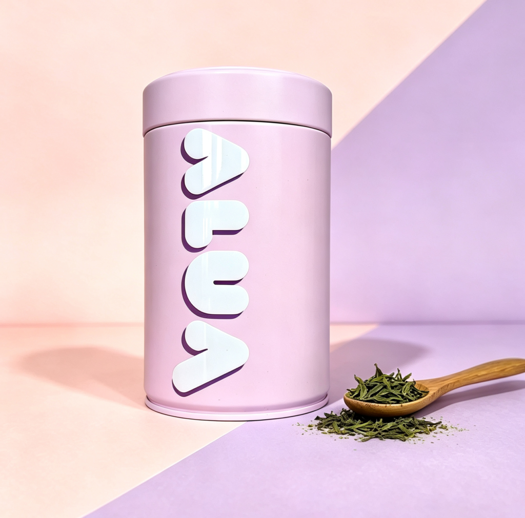 Pink Matcha Tea Tin for Loose Tea (3)