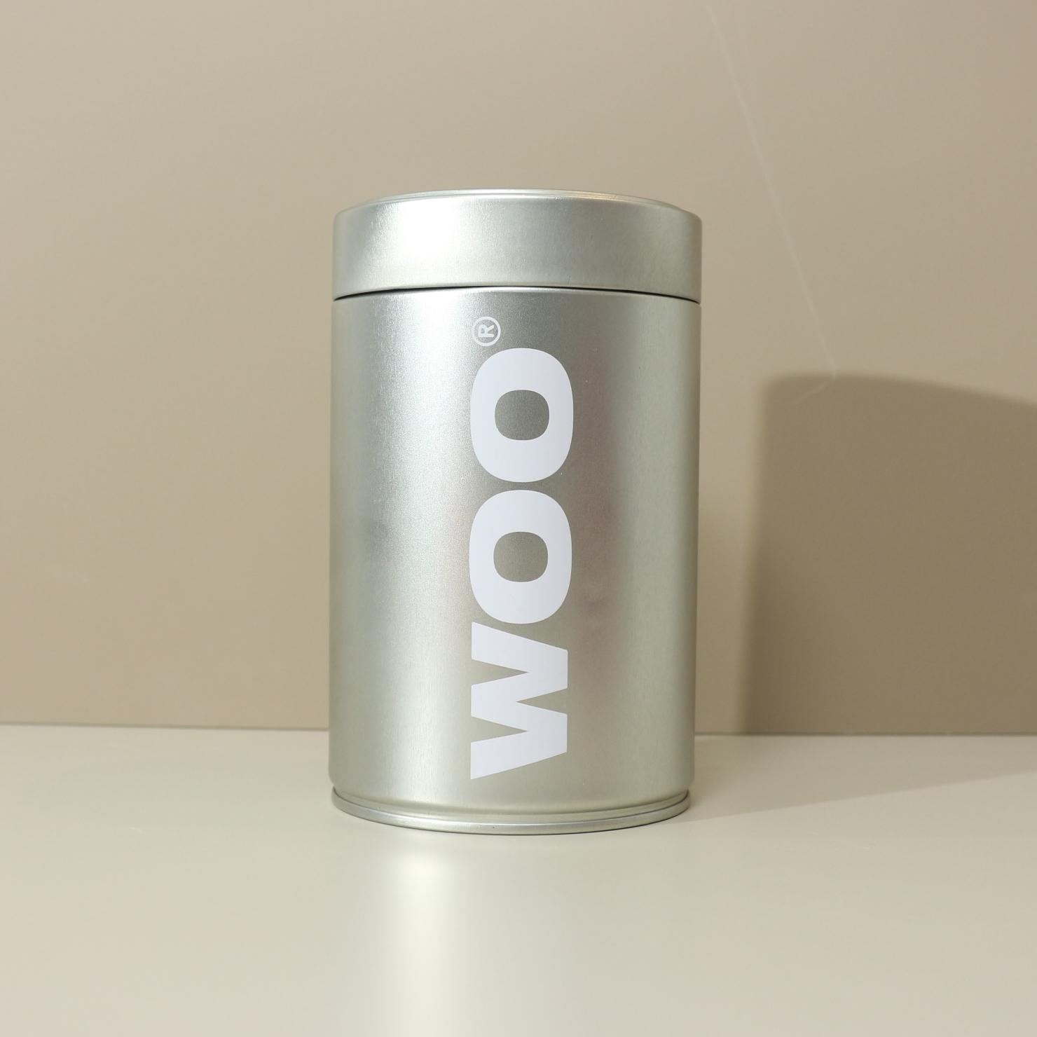 Silver Tea Box Matcha Tin Can (3) Silver Tea Box Matcha Tin Can (3)