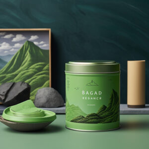 Unique Decorative 30 40 50 100g Matcha Powder Tin (1)