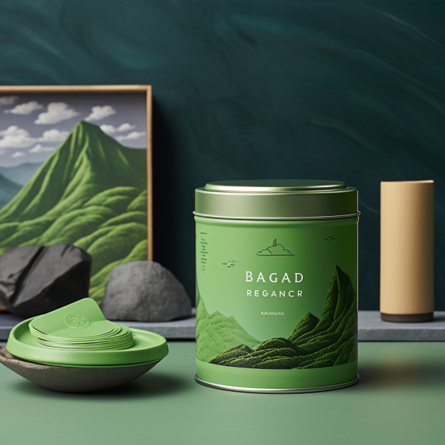 Unique Decorative 30 40 50 100g Matcha Powder Tin (1)
